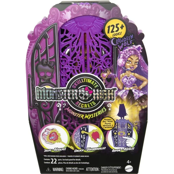 MONSTER HIGH - COFFRET SECRETS CLAWDEEN