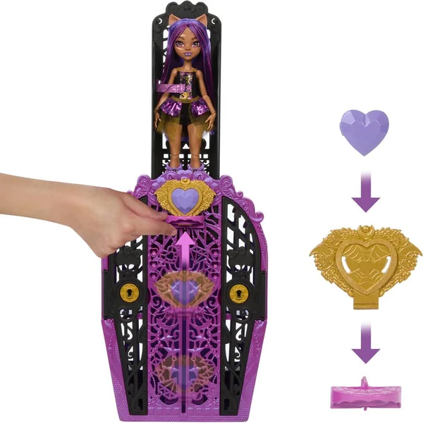 MONSTER HIGH - COFFRET SECRETS CLAWDEEN