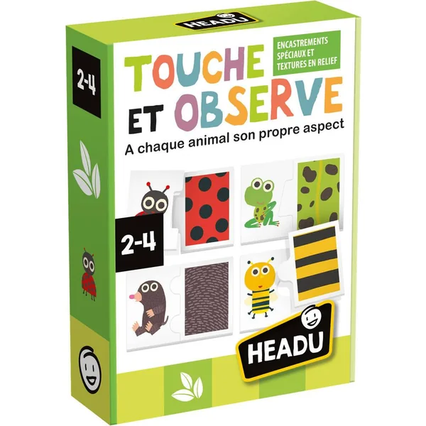 MONTESSORI -TOUCH ET OBSERVE