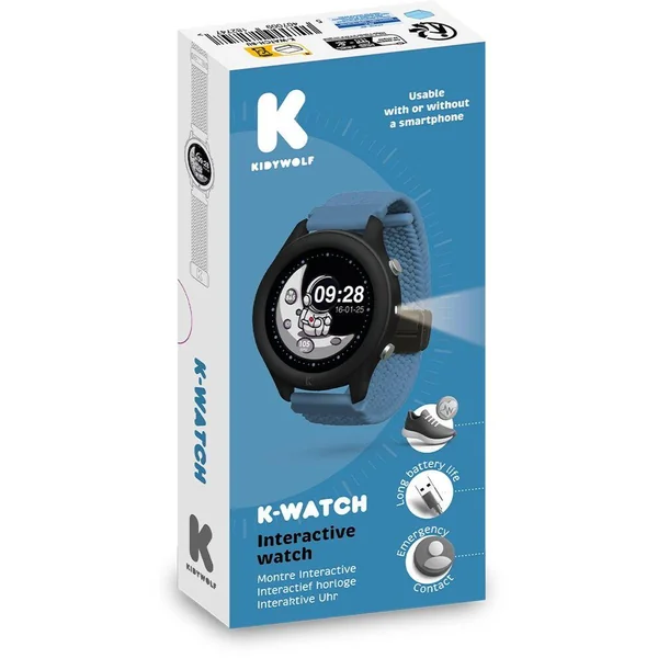 MONTRE INTERACTIVE BLEUE