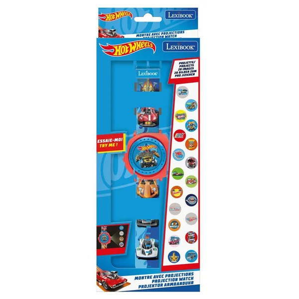 MONTRE PROJECTEUR HOT WHEELS