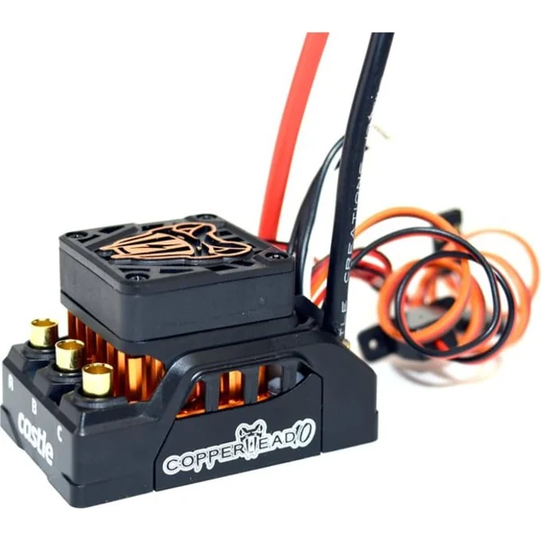 Moteur Castle 1415 2400tr/V avec capteur, rég. Copperhead