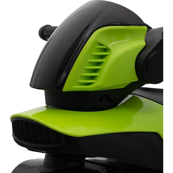 Moto électrique pour enfants Baby Mix POLICE verte