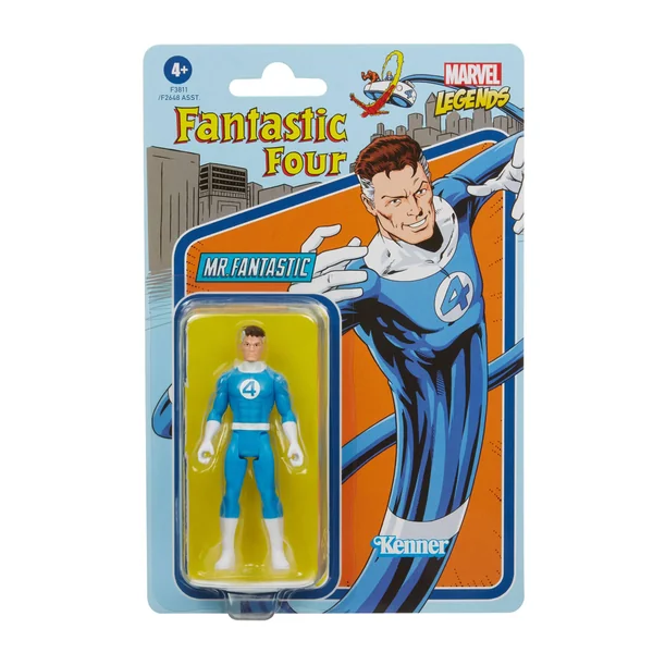Mr. Fantastic figurine Marvel Legends Retro Collection Series Hasbro 10 cm
