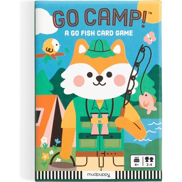Mudpuppy Jeu de cartes Allons camper !