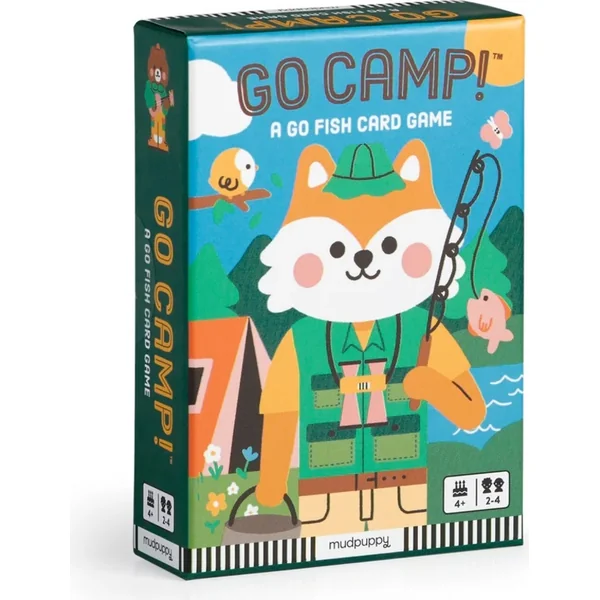 Mudpuppy Jeu de cartes Allons camper !