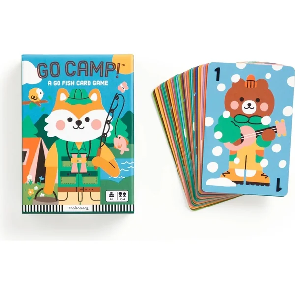 Mudpuppy Jeu de cartes Allons camper !
