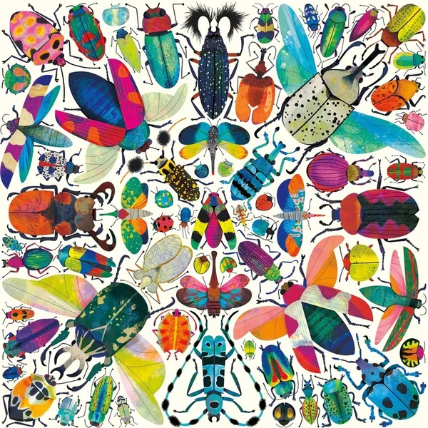 Mudpuppy Puzzle Kaleidoscope insectes 500 pièces
