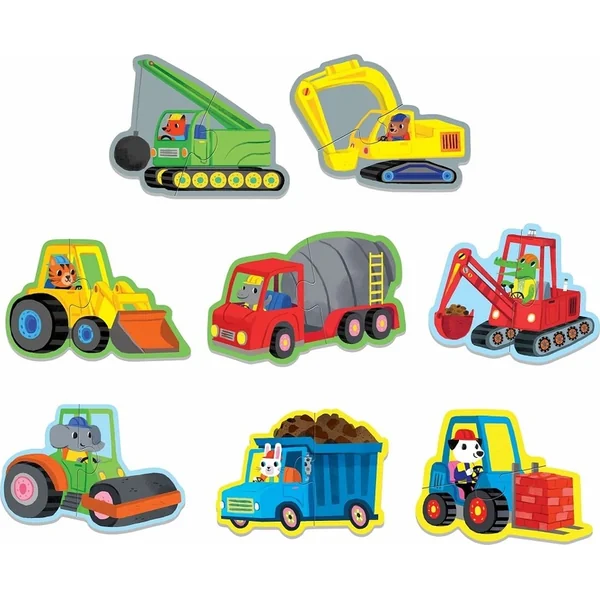 Mudpuppy Puzzle Mon premier puzzle Chantier