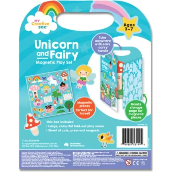 MY CREATIVE BOX® Ensemble magnétique Fées et licornes