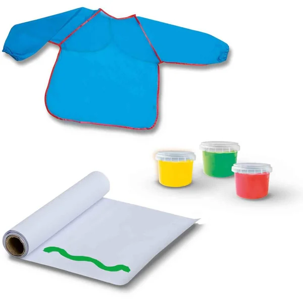 MY FIRST - MON PREMIER KIT DE PEINTURE AU DOIGT AVEC UN TABLIER