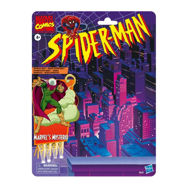 MYSTERIO FIGURINE MARVEL SPIDER-MAN RETRO COLLECTION HASBRO 15 CM