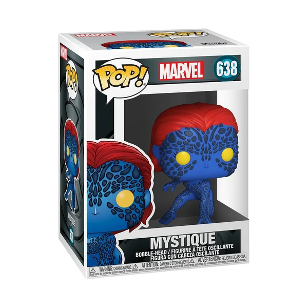 MYSTIQUE FIGURINE POP X-MEN 20TH ANNIVERSARY MARVEL FUNKO 638