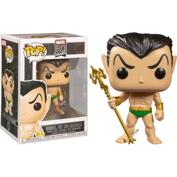 NAMOR FIRST APPAREANCE FIGURINE POP MARVEL 80 YEAR FUNKO 500