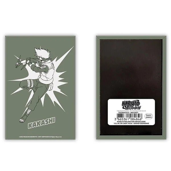 NARUTO SHIPPUDEN - MAGNET - POP COLOR - KAKASHI X6 *