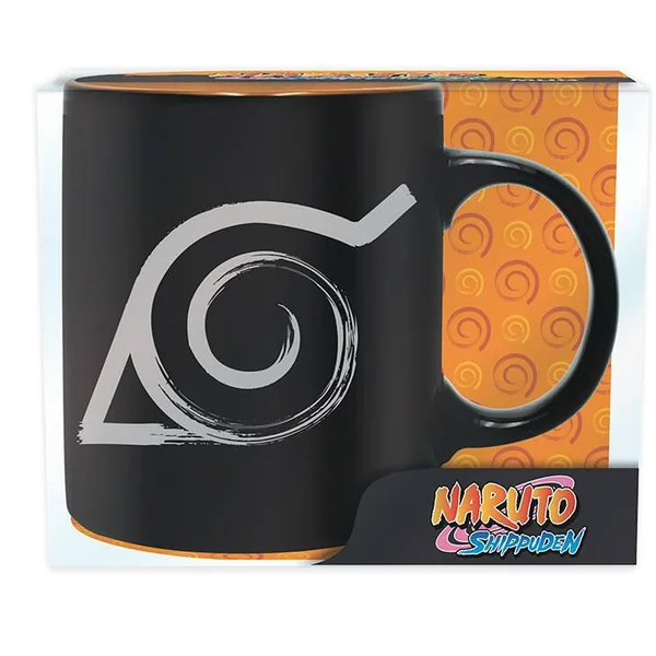 NARUTO SHIPPUDEN MUG 320 ML KONOHA AVEC BOITE *
