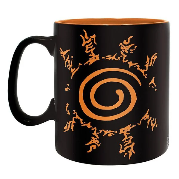 NARUTO SHIPPUDEN - MUG - 460 ML - KONOHA - BOITE CARTON X2