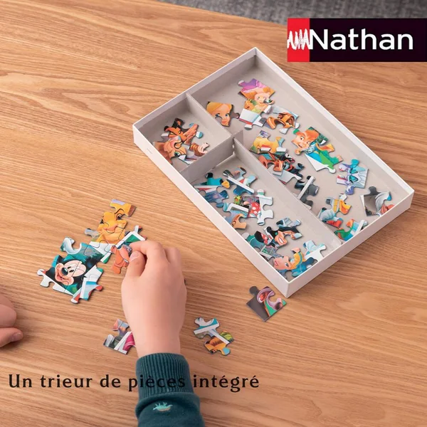 NATHAN PUZZLE 100 PIECES - AU CAMPING - CHERCHE ET TROUVE