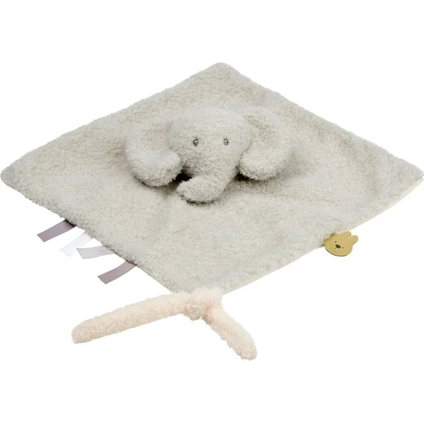 NATTOU Doudou en peluche Teddy éléphant 28 x 28 cm, 0m+