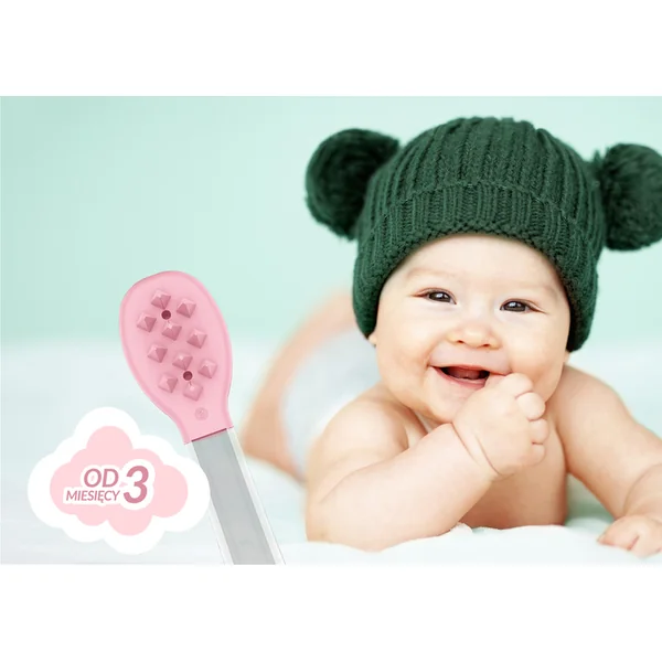 NENO Brosse à dents électrique pour enfants Denti - rose 3m+