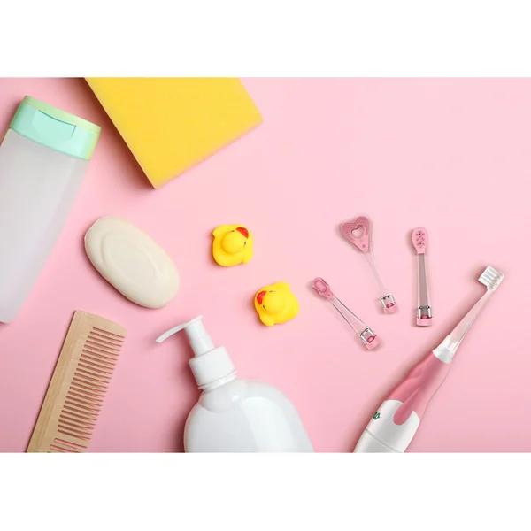 NENO Brosse à dents électrique pour enfants Denti - rose 3m+