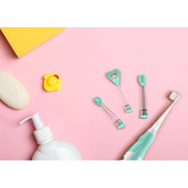 NENO Brosse à dents électrique pour enfants Denti - vert 3m+