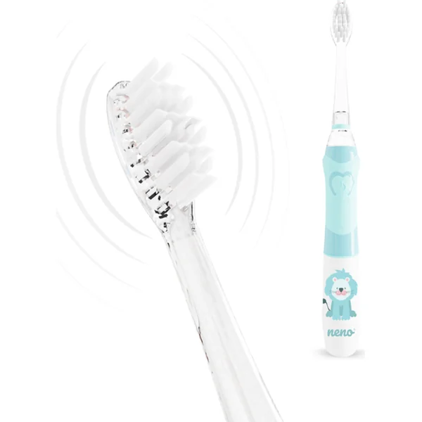 NENO Brosse à dents électrique pour enfants Fratelli - bleu 6 ans+