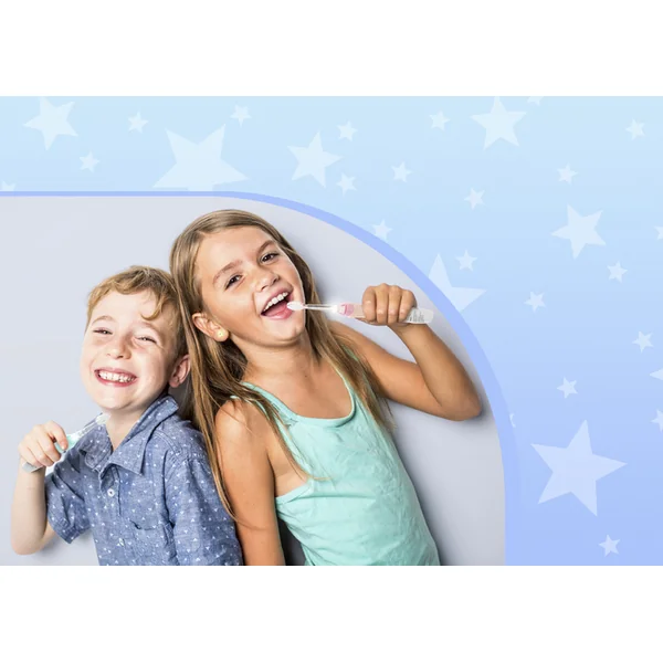 NENO Brosse à dents électrique pour enfants Fratelli - bleu 6 ans+