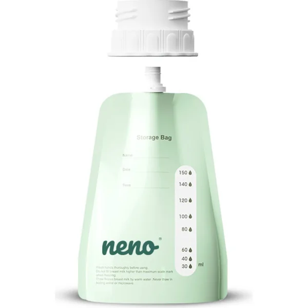 NENO Sacs de stockage de lait maternel 20 pièces, 150 ml