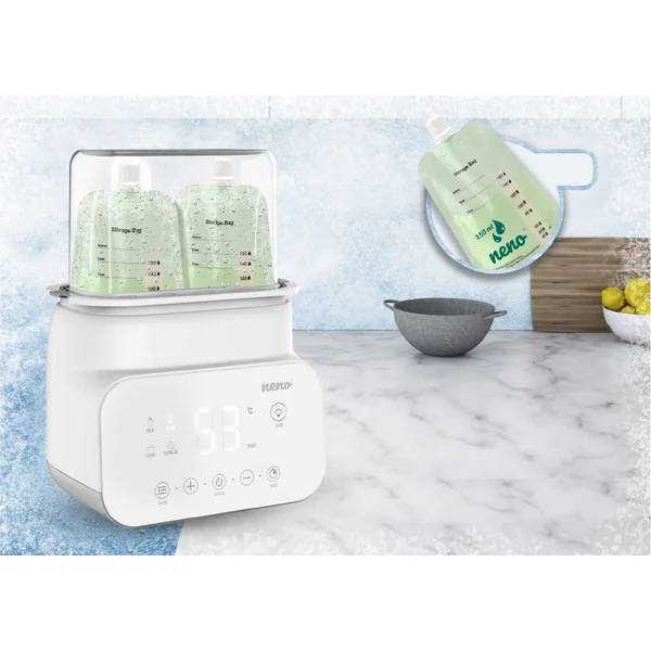 NENO Sacs de stockage de lait maternel 20 pièces, 150 ml