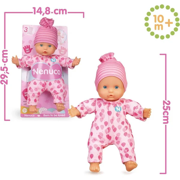 NENUCO - POUPON 25 CM 3 FONCTIONS