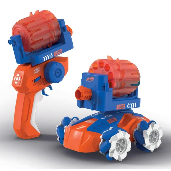 NERF BLASTING CAR CARRERA RADIOCOMMANDE- 2.4GHZ