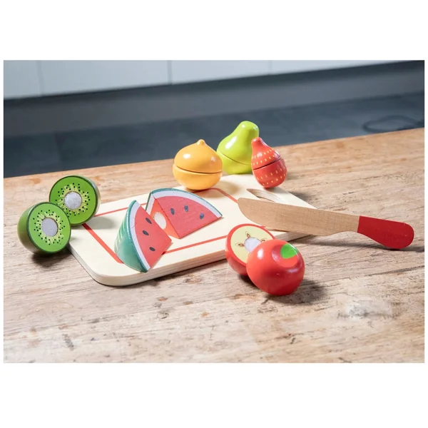 New Classic Toys - Cuttingset - Fruit - Pretend Professions & Role Playing
