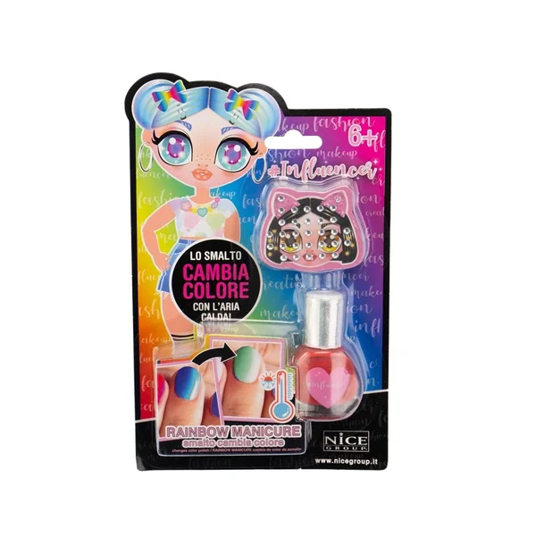 Nice - Influencer Nail Polish Change Color Set - Makeup