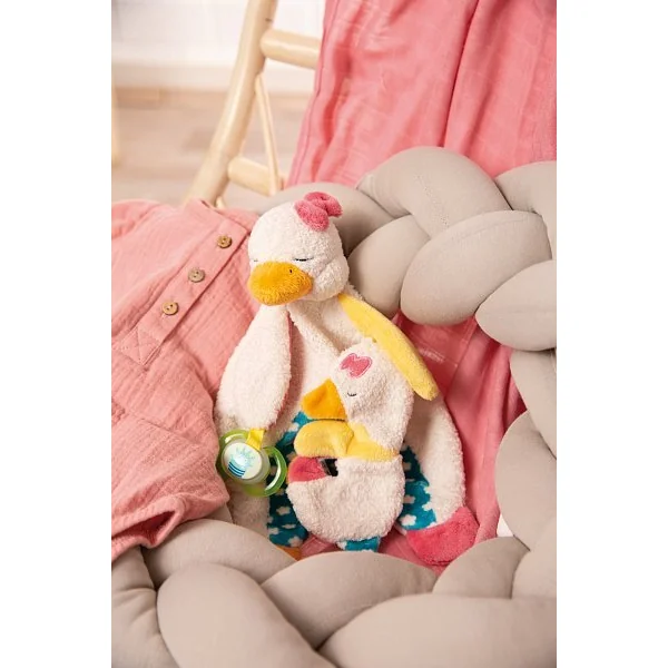 NICI MFN peluche Oie Gilli bruissante, 14cm