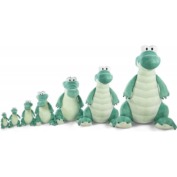 NICI peluche Crocodile McDile 27cm assis, VERT