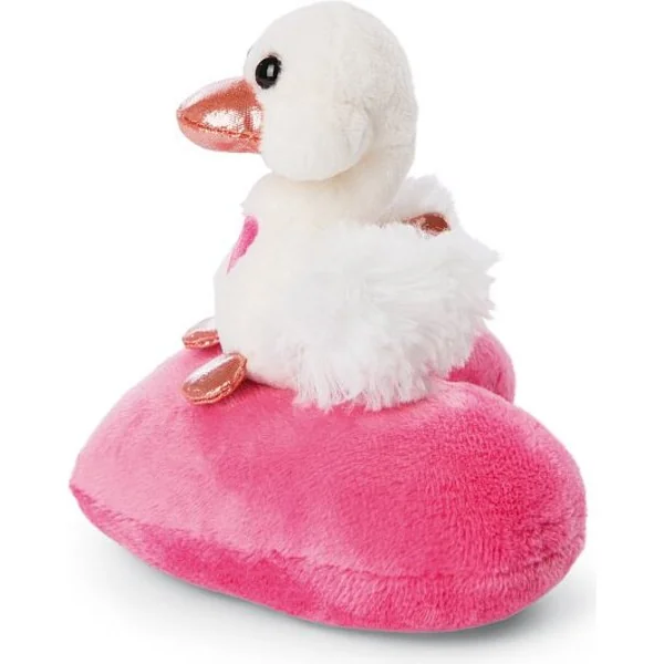 NICI peluche Love Cygne blanc avec cœur 10cm, GREEN
