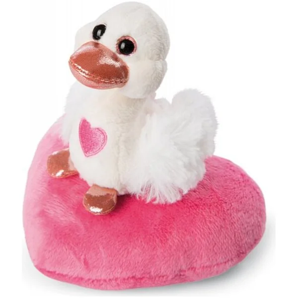 NICI peluche Love Cygne blanc avec cœur 10cm, GREEN