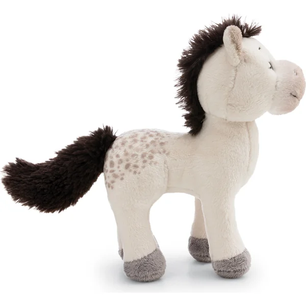 NICI peluche Pony Mony blanc 17cm, GREEN