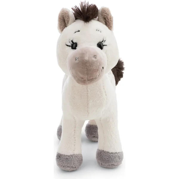NICI peluche Pony Mony blanc 17cm, GREEN