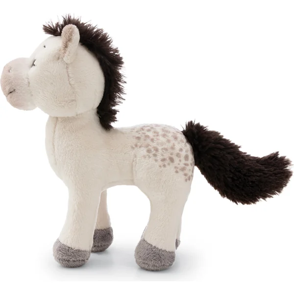 NICI peluche Pony Mony blanc 17cm, GREEN