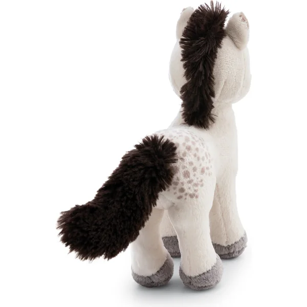 NICI peluche Pony Mony blanc 17cm, GREEN