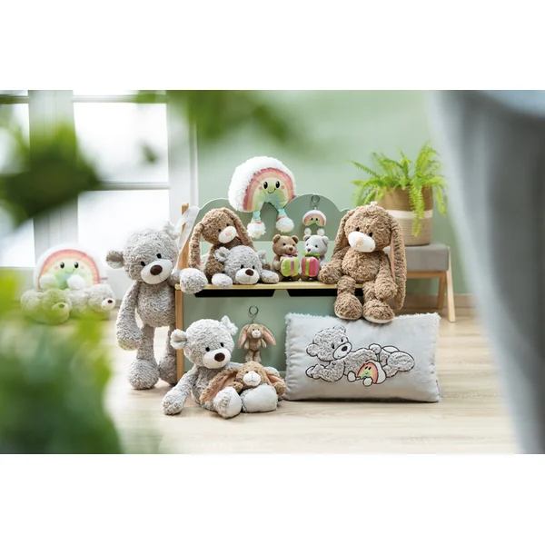 NICI porte-clés Lapin Lopino 10cm, VERT