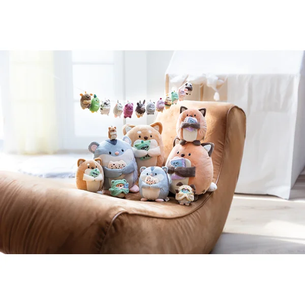 NICI porte-clés MyMochi Chien Woff gaufre 5cm