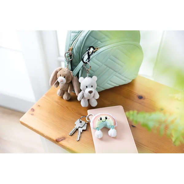 NICI porte-clés Ours Finni 10cm, VERT