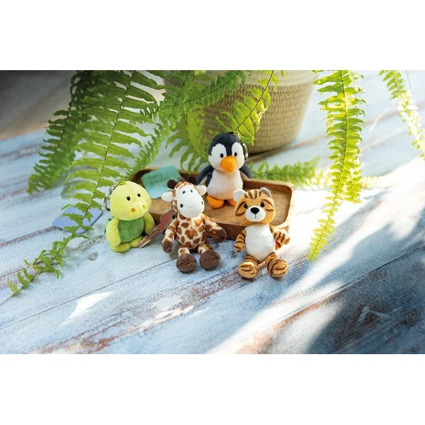 NICI porte-clés Tigre 10cm VERT