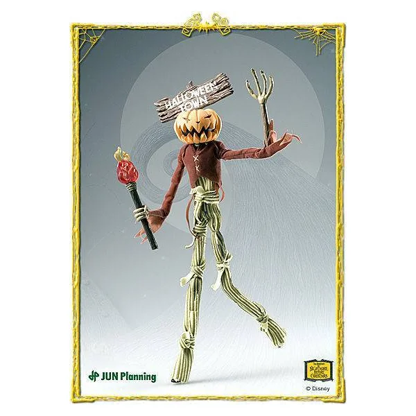 NIGHTMARE BEFORE CHRISTMAS: PUMPKIN KING "ACTIVE LABEL" - figurine articulée 25 cm