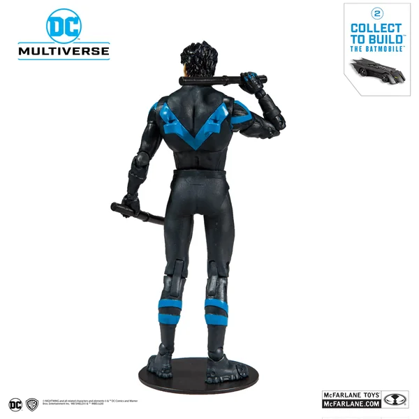 NIGHTWING FIGURINE DC REBIRTH McFARLANE TOYS 18 CM