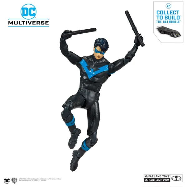 NIGHTWING FIGURINE DC REBIRTH McFARLANE TOYS 18 CM
