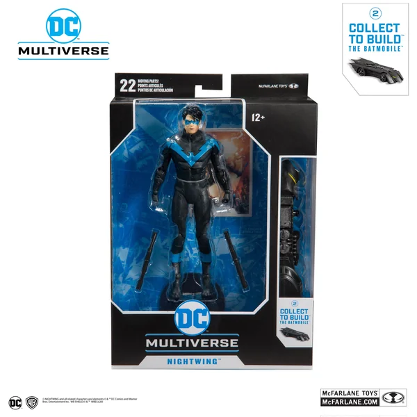 NIGHTWING FIGURINE DC REBIRTH McFARLANE TOYS 18 CM